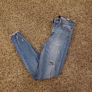 00 Highwaisted Skinny Jeans Aeropostal